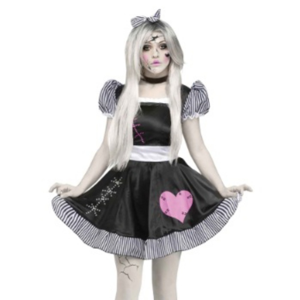 Cracked baby doll costume M/L
